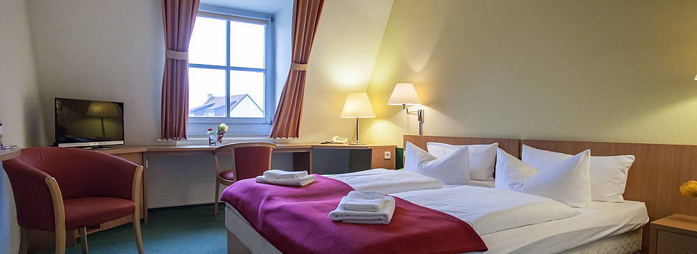 Doppelzimmer im Luther-Hotel in Wittenberg