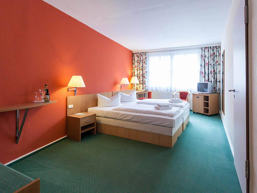 Hotelzimmer im Luther-Hotel Wittenberg