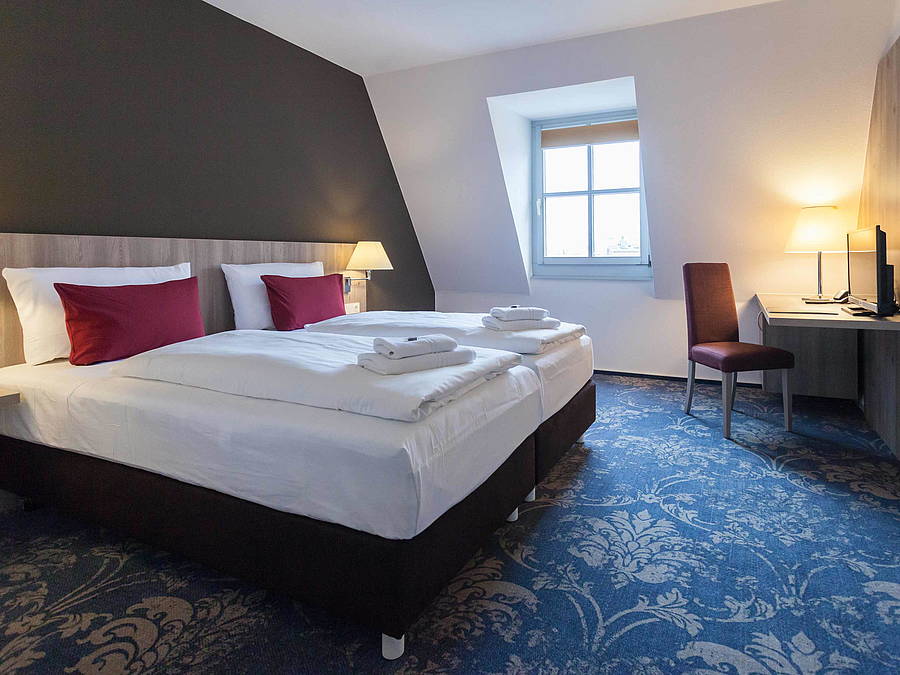 Hotelzimmer im Luther-Hotel Wittenberg