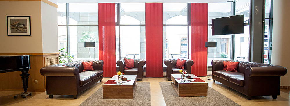 Luther Hotel Lobby Sitzecke